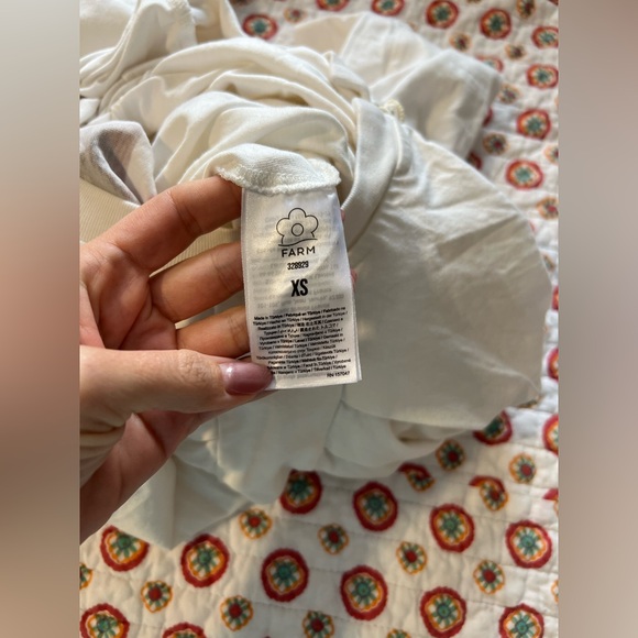 EUC Farm Rio Cotton Sleeveless Jumpsuit size Oversized XS - Medium Retails $148 - Picture 6 of 7